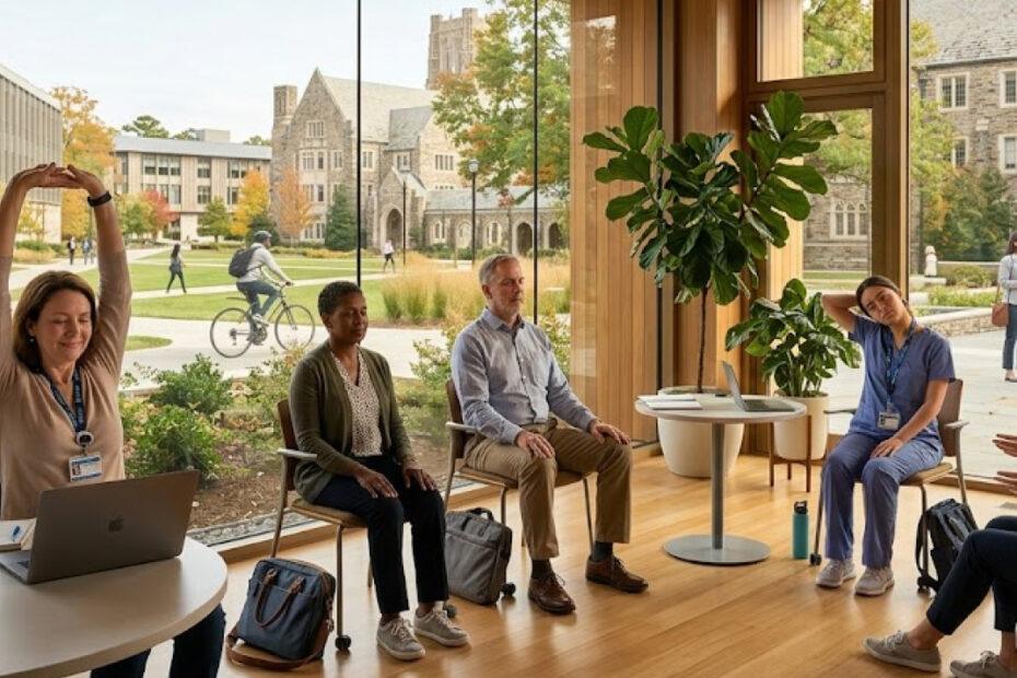 Can Just 15 Minutes of Mindful Movement Reduce Stress? Duke University Expands Short Wellness Sessions