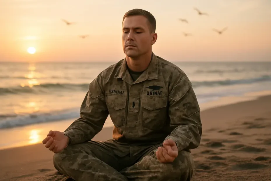 mindfulness meditation for beginners with a calm seated breathing practice