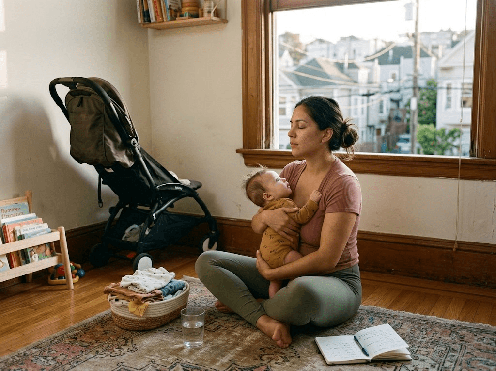 The Babies Also Showed More Self-Soothing Behavior