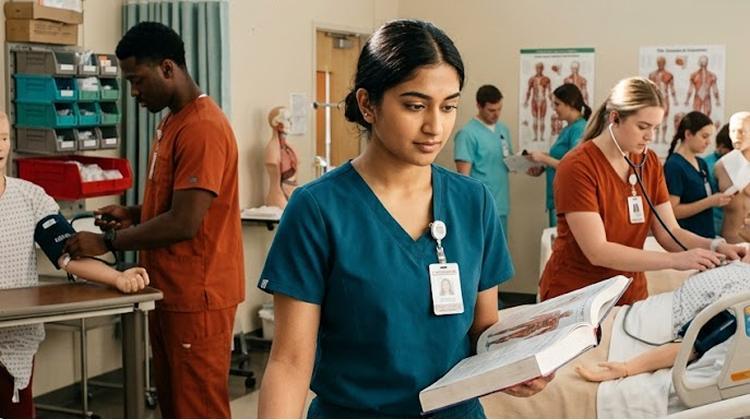 The Study Focused On Early-Semester Nursing Students